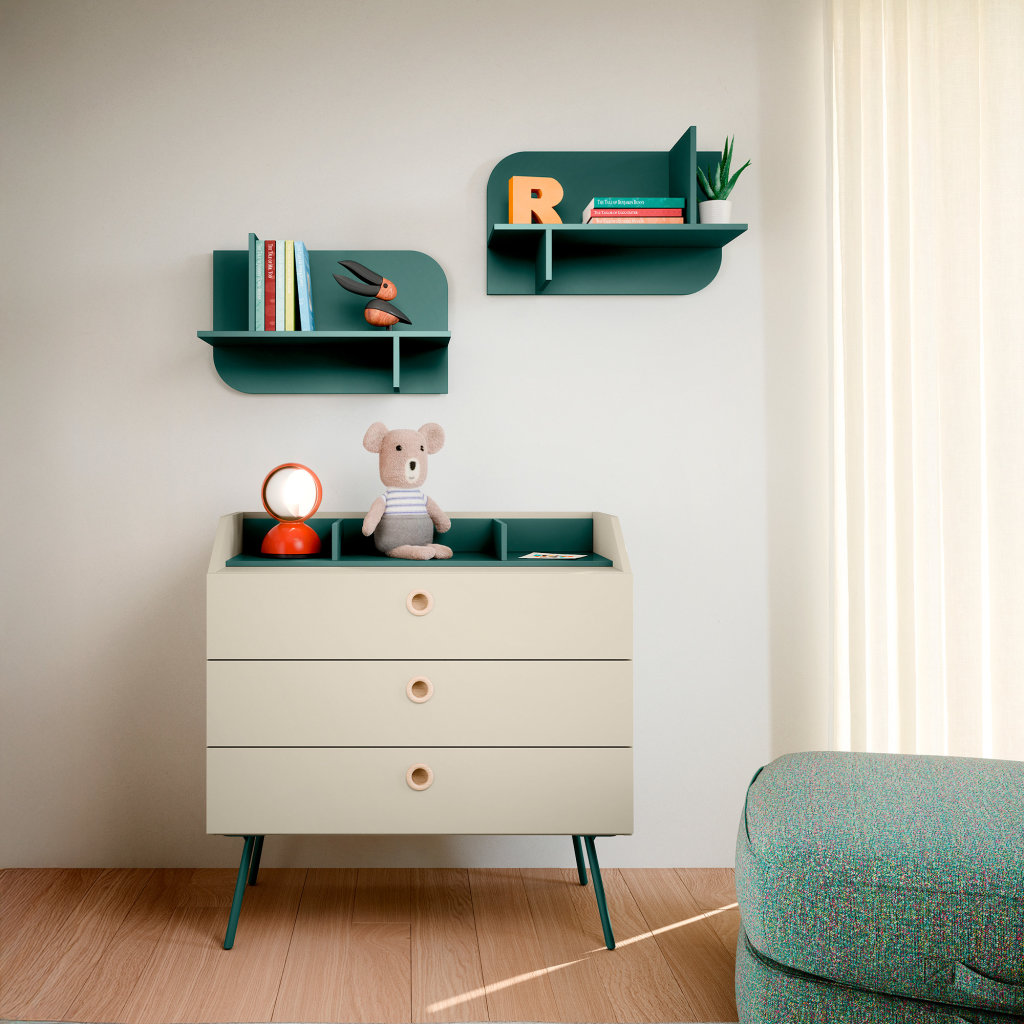 Pensili e casellari Casellario Cloud Ambient 4