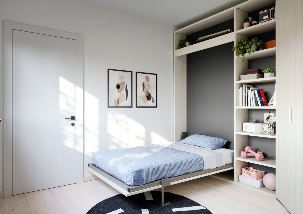 Letti Salvaspazio Letto a ribalta Twiddy Ambient 7