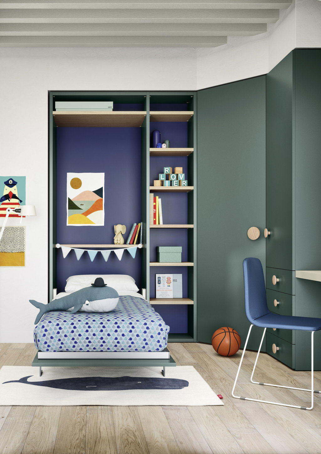 Letti Salvaspazio Letto a ribalta Twiddy Ambient 5