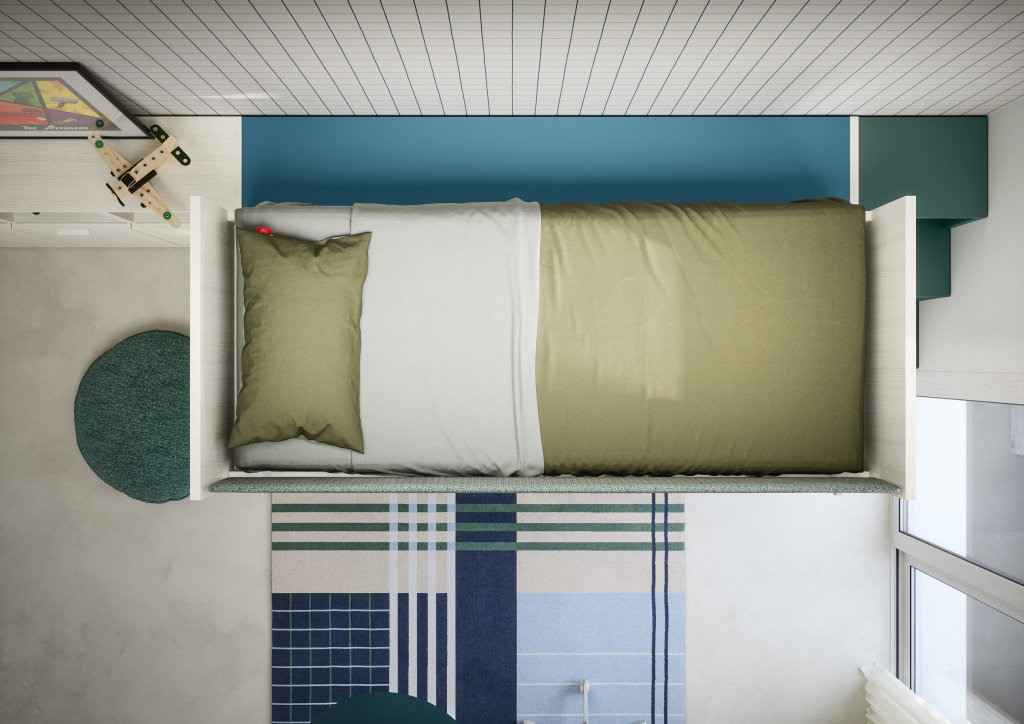 Letti a castello Scorrevole Slot Ambient 3