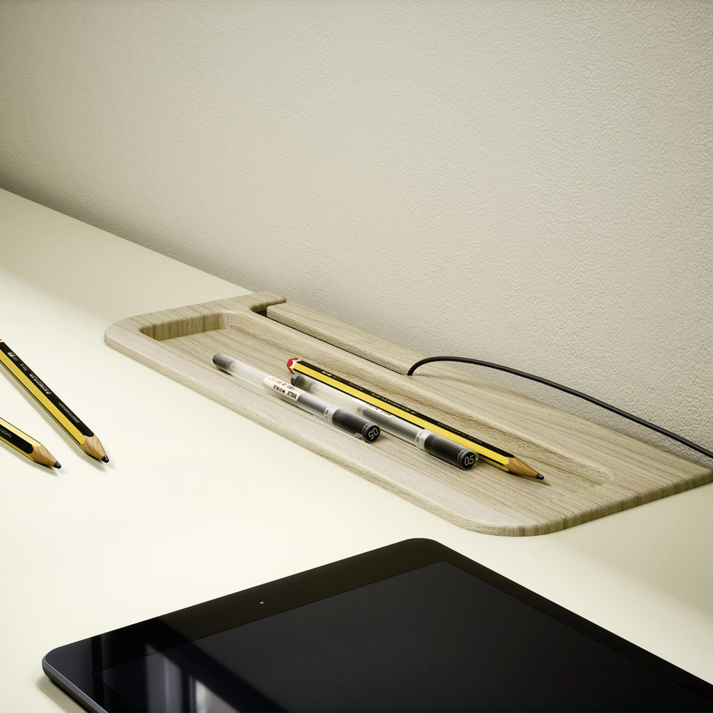 accessori scrivanie Portapenne Passacavi Ambient 6