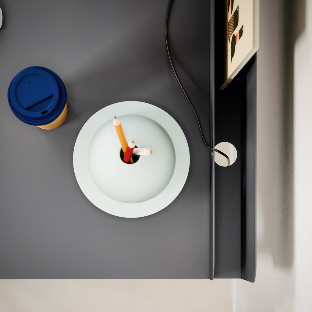 accessori scrivanie Portapenne Passacavi Ambient 9