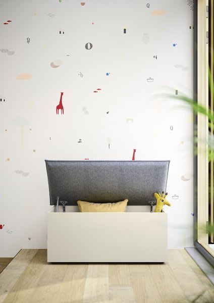 camera da letto moderna ragazza 15