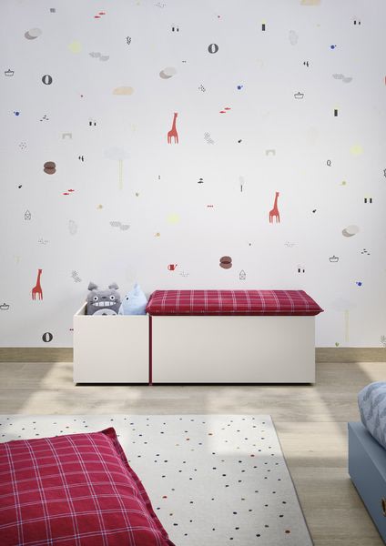 camera da letto moderna ragazza 16