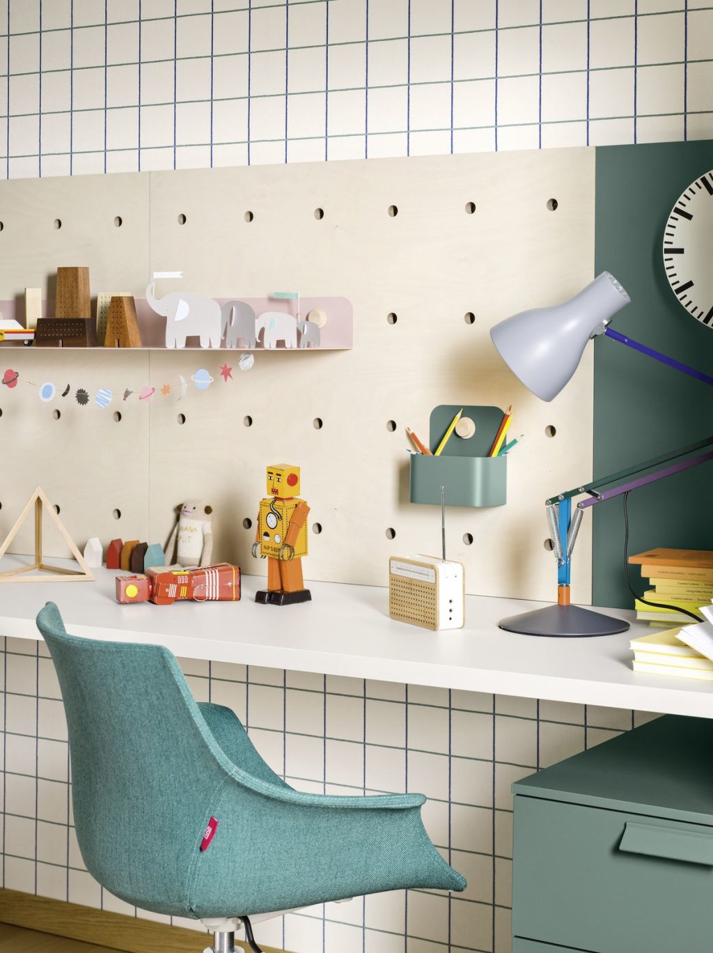 idee pareti cameretta come rendere lo spazio creativo e accogliente 22