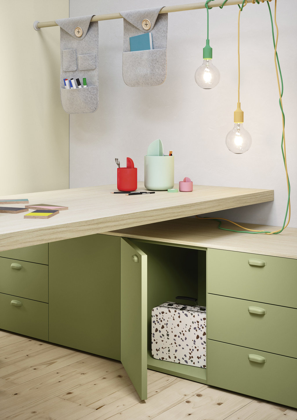 cameretta Scrivanie Scrivanie Componibili Ambient 12 klgc8e