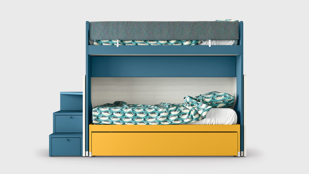 Letti a castello Scorrevole Slot STILL 6