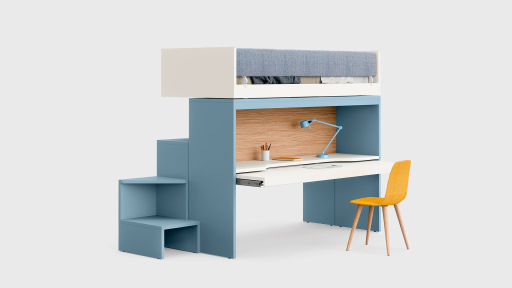 Letti a castello Scorrevole Skid STILL 3