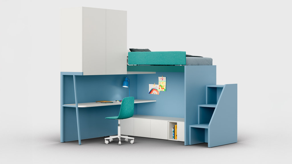 Letti a soppalco Letti a soppalco STILL 5