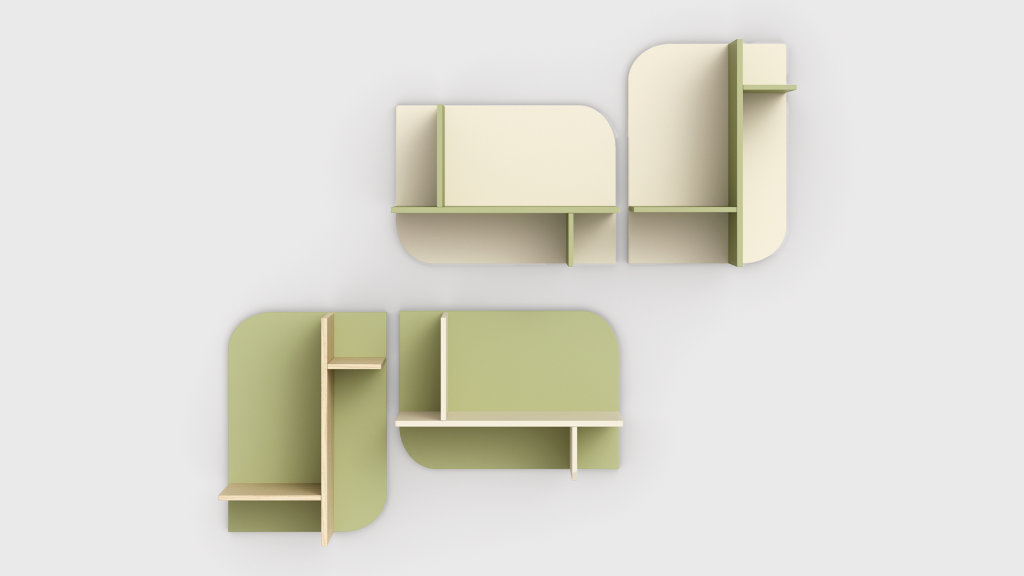 Pensili e casellari Casellario Cloud STILL 6