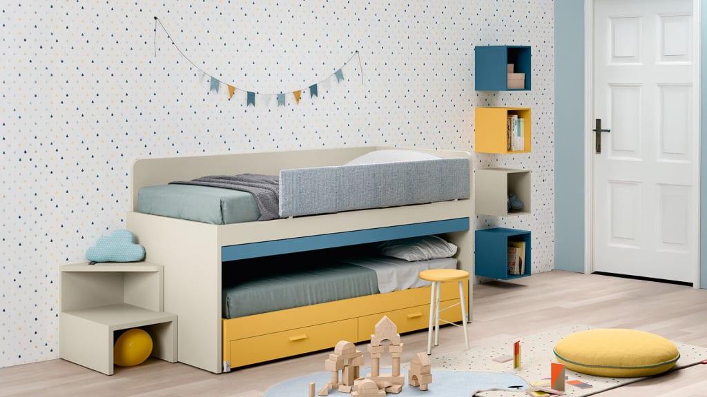 Carte da parati Rain Blue Ambient 1