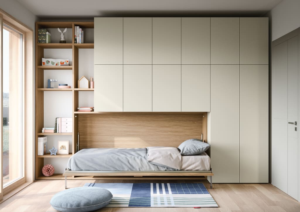 Letti Salvaspazio Letto a ribalta Twiddy Ambient 4