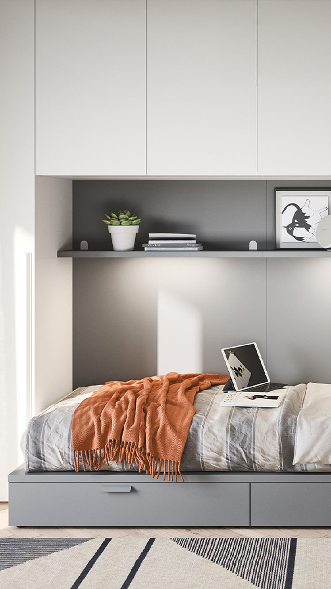 e pensili Mensole Mensola Lineare Ambient 1 ikrq1f