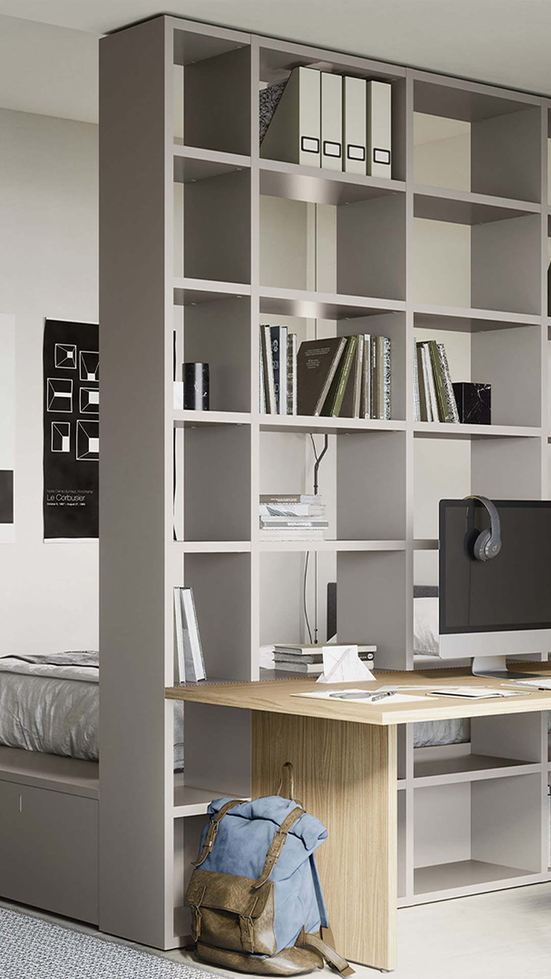 e pensili Librerie Holly Ambient 1 fro1df