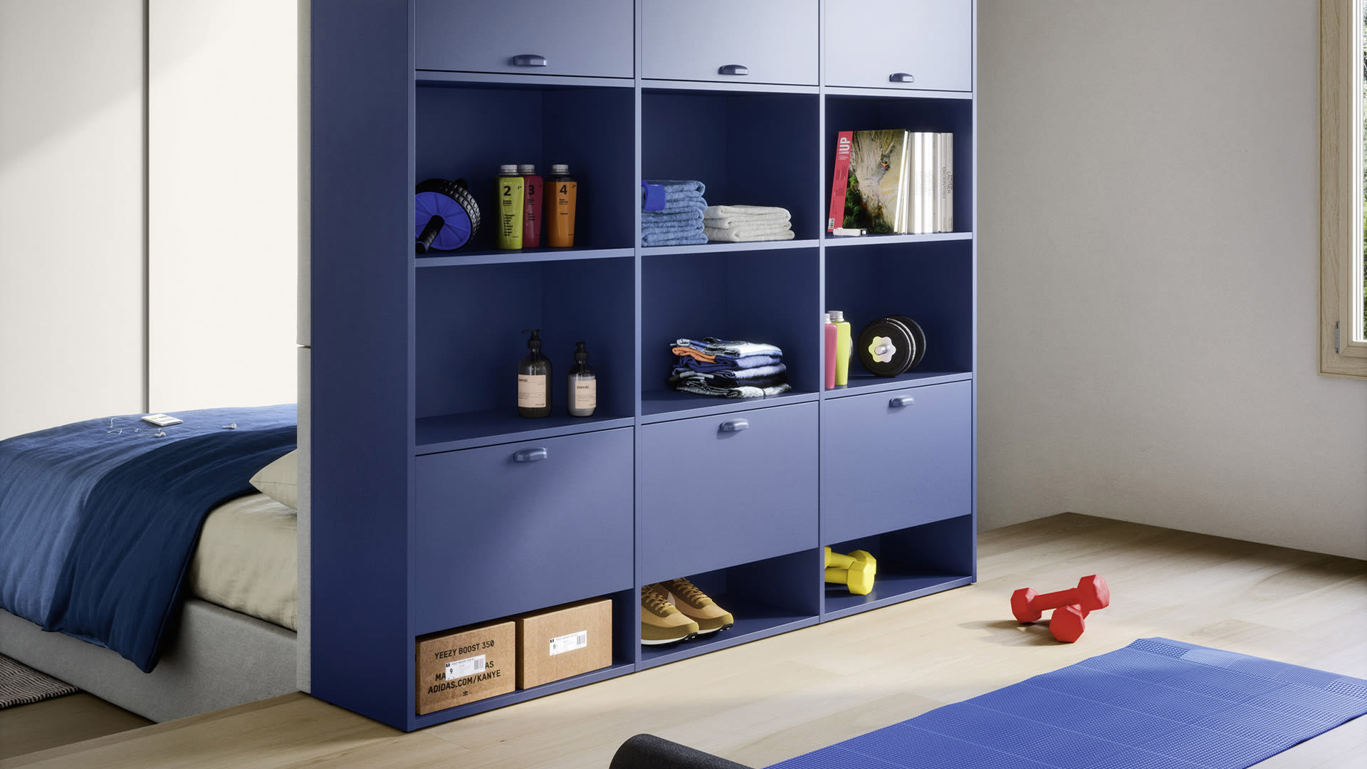 e pensili Librerie Luce Ambient 1 dsj0g2