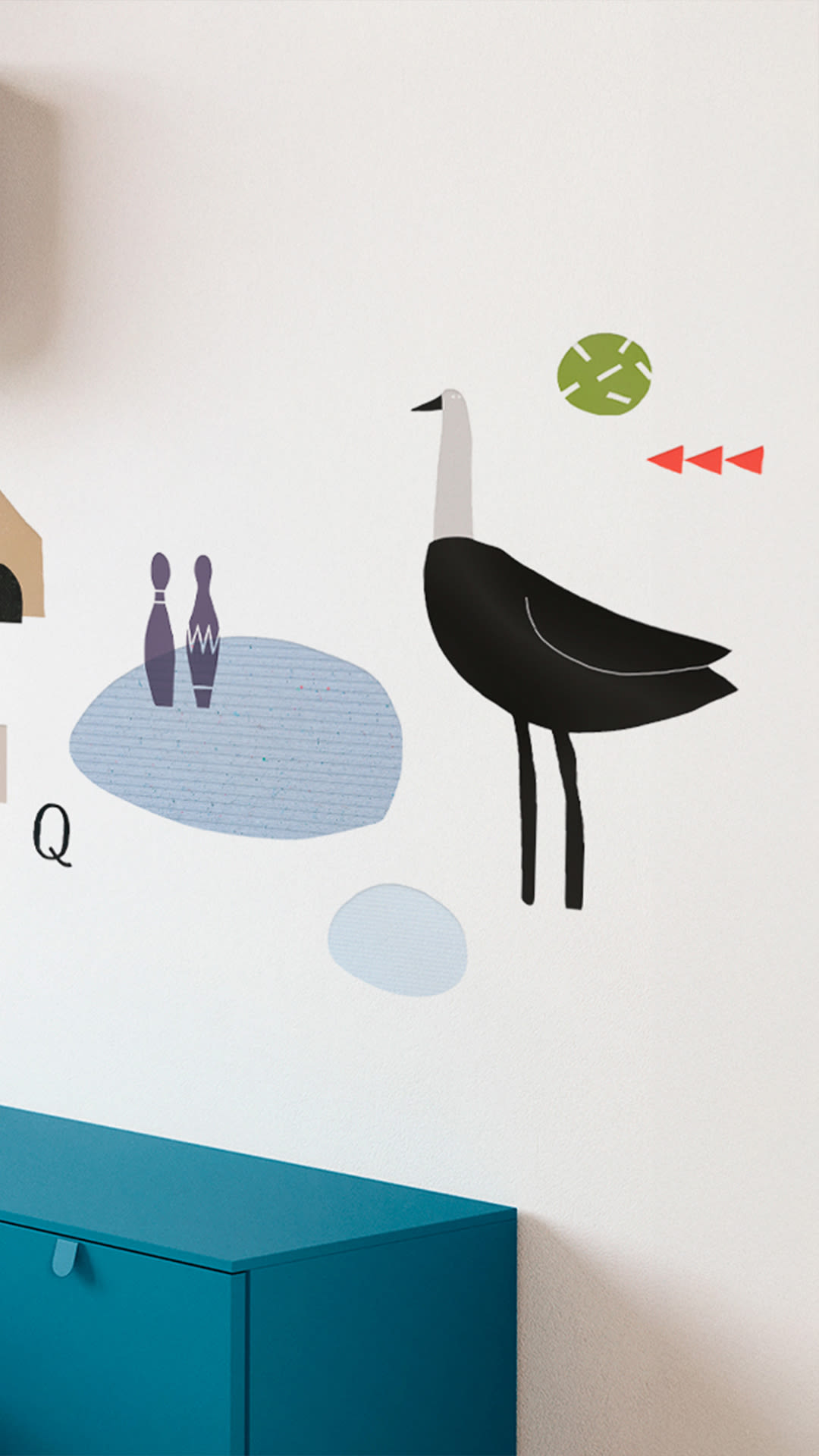 Stickers Emu Ambient 1