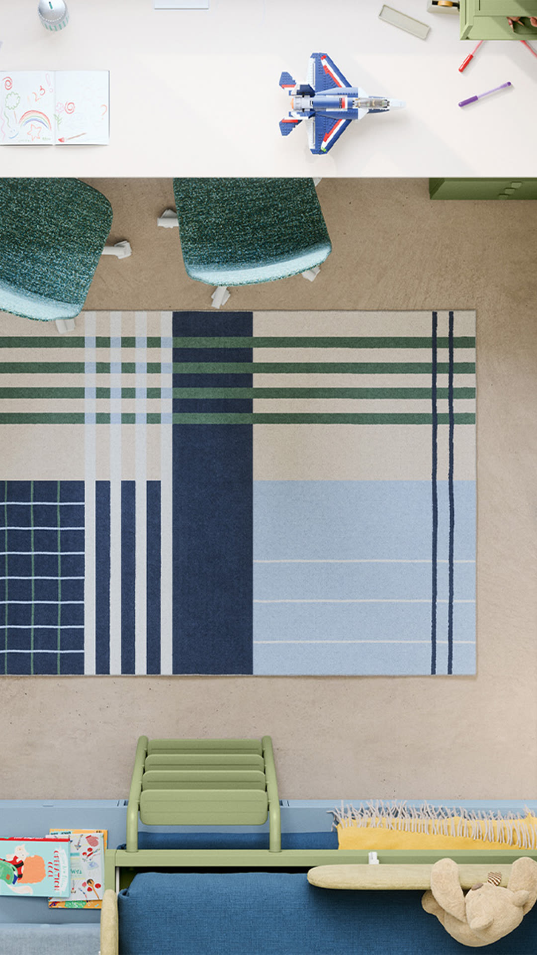 Tappeti Tartan Ambient 1