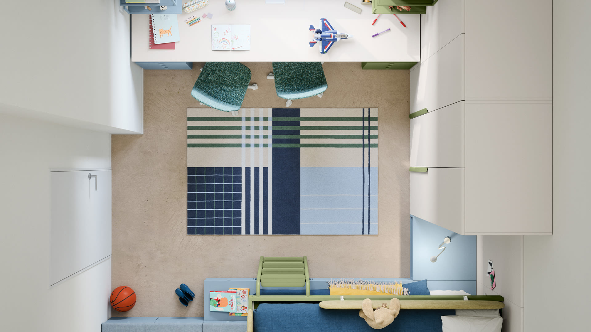 Tappeti Tartan Ambient 1