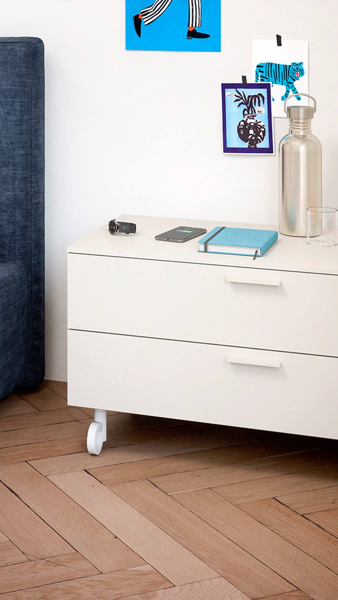 Comodini Cassettiere su ruote Ambient 1