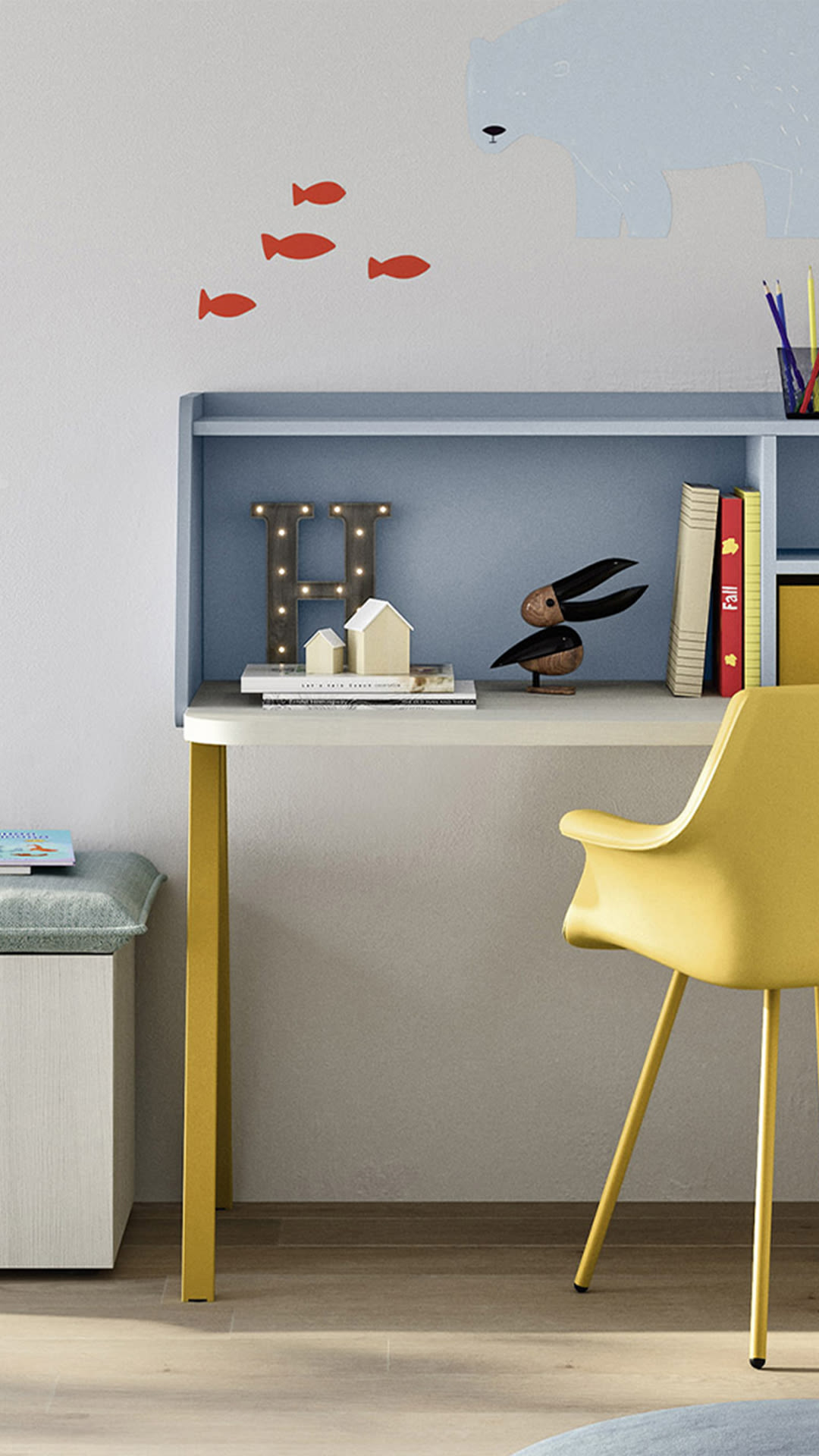 cameretta Scrivanie Leo Ambient 1 f7icvo