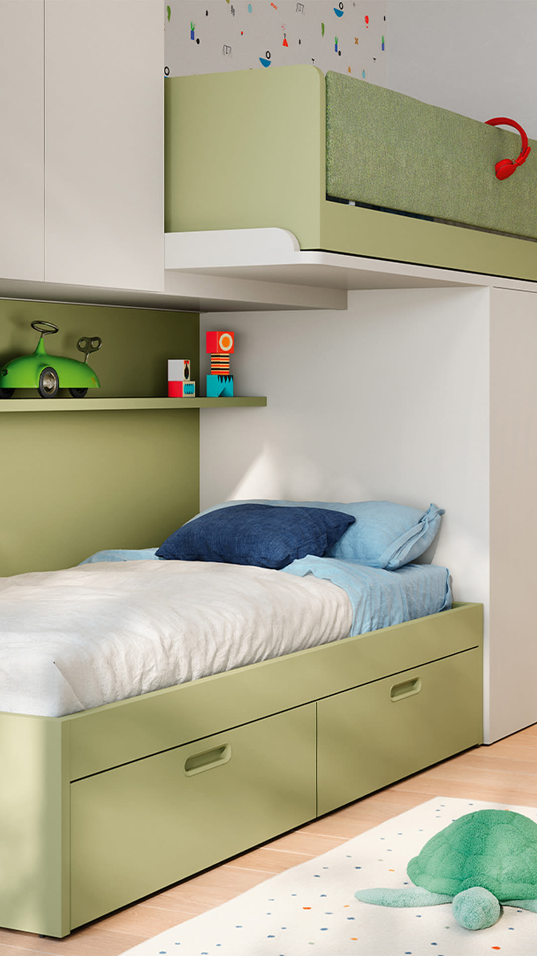 Letti a soppalco Letti a soppalco scorrevole Skid Ambient 1 epaqqd