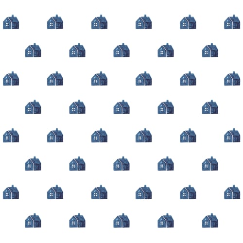 carta da parati houseblue kulhrh